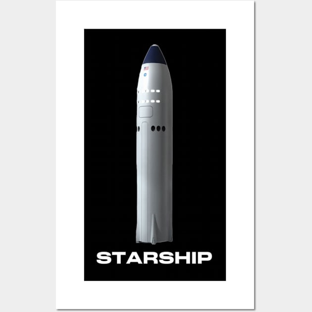 Starship Wall Art by Stellar Facts